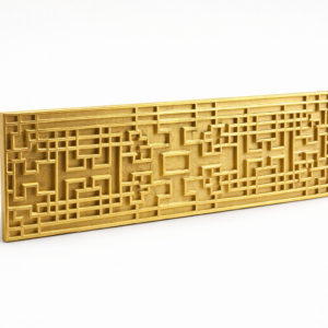 Декоративный накладной элемент «Узор с квадратом»