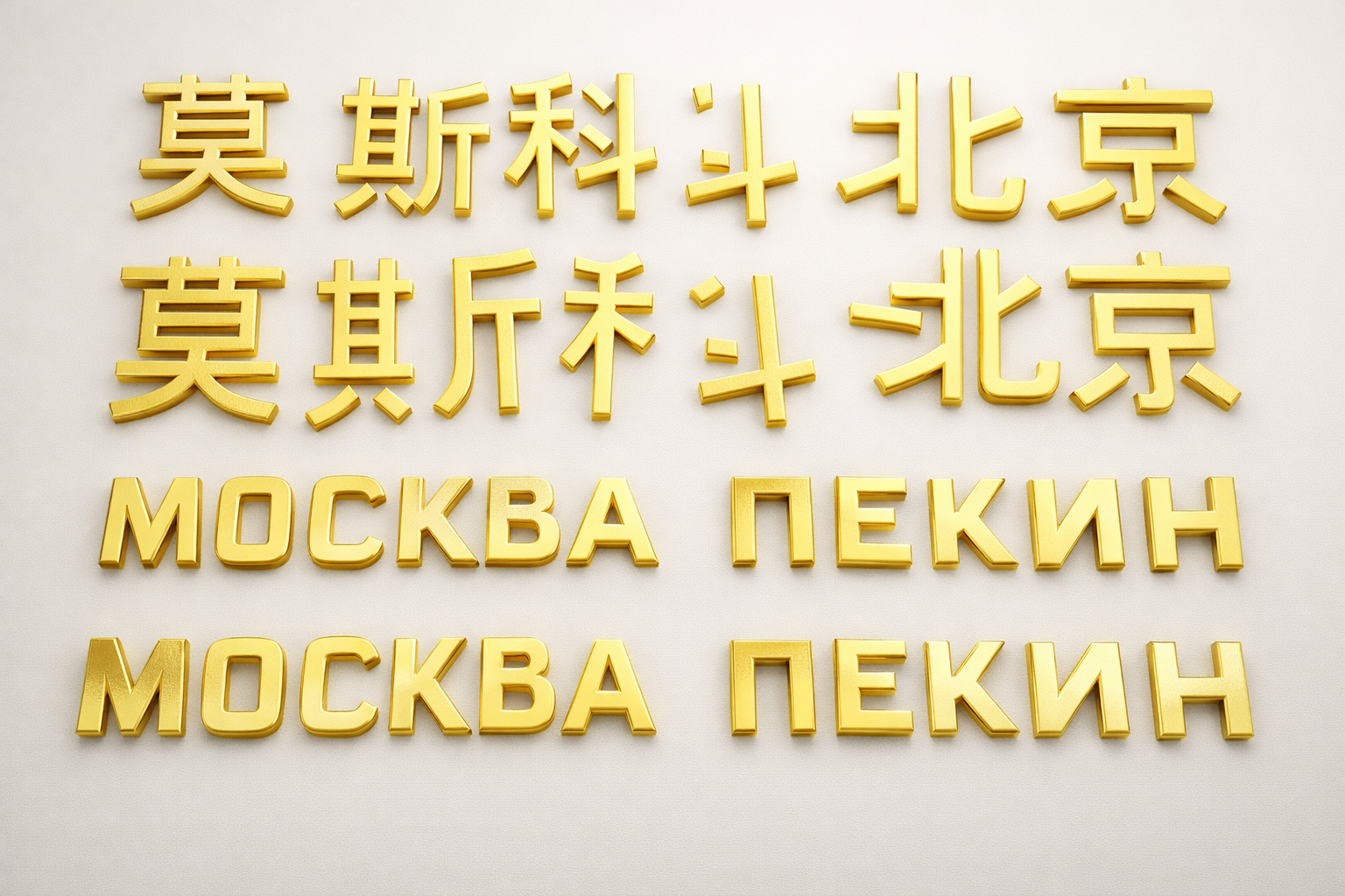 Декоративный накладной элемент «Москва Пекин»